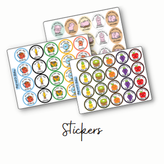 Stickers - 2, 3, 4 or 5cm