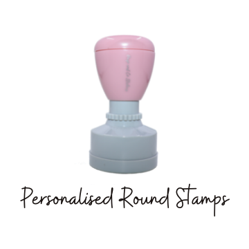Personalised Round Stamps