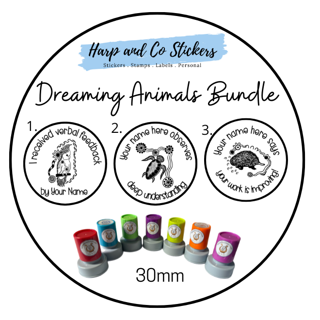 Dreaming Animals Stamp Bundle