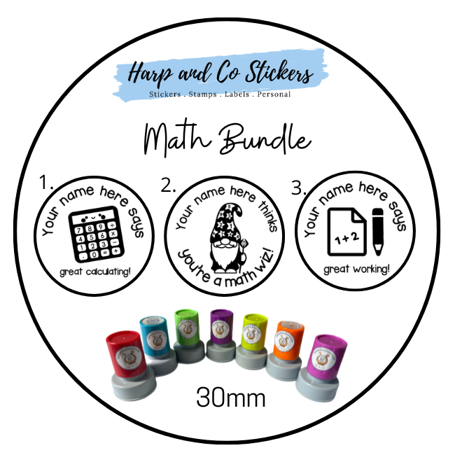 Math Stamp Bundle