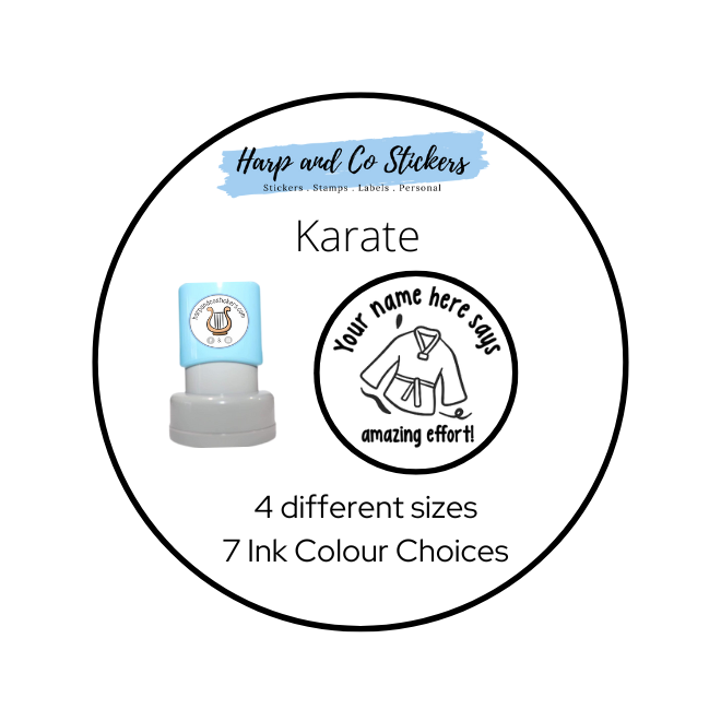 Karate — Harp & Co Stickers
