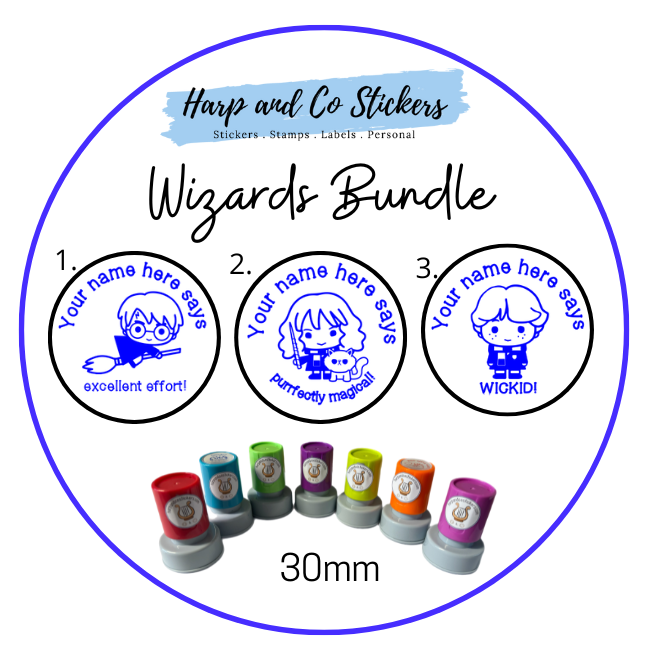 Wizard Stamp Bundle