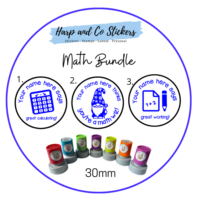 Math Stamp Bundle