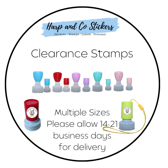 Clearance Merit Stamp (Multiple Sizes)