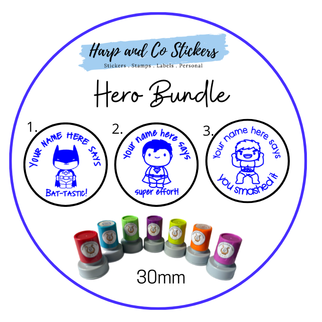 Hero Stamp Bundle