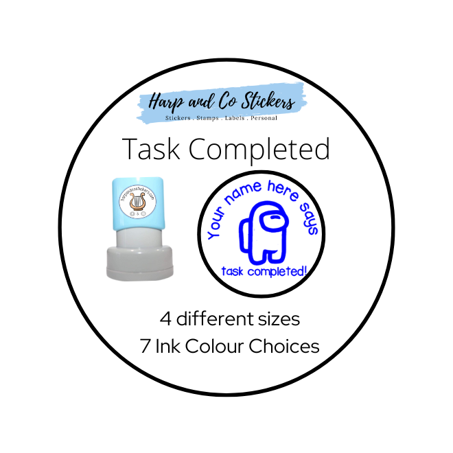 Work Completed Sticker Task Completed — Harp & Co Stickers