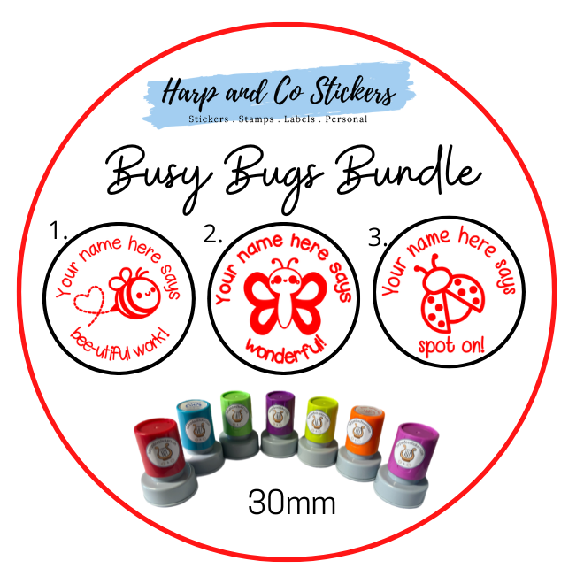 Busy Bug Stamp Bundle