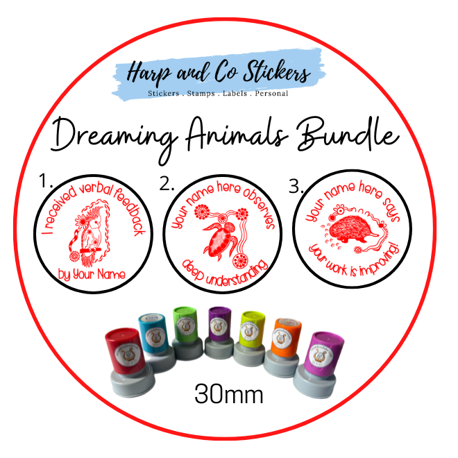 Dreaming Animals Stamp Bundle