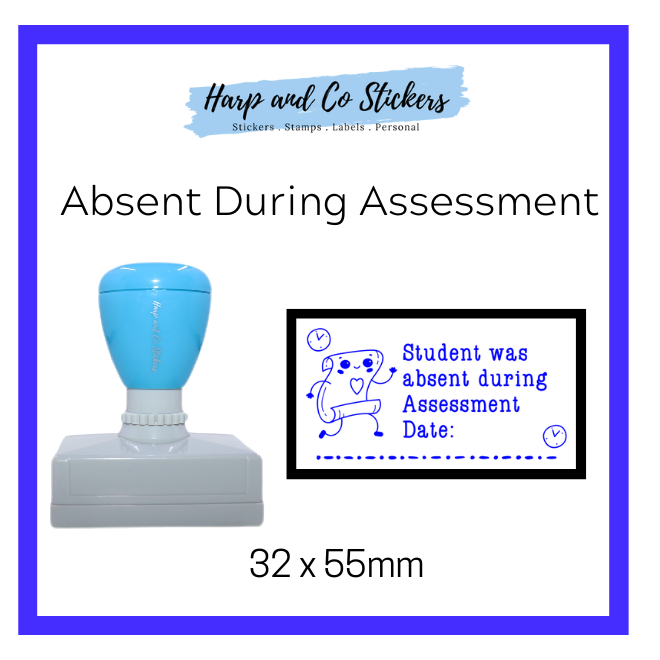 Absent During Assessment — Harp & Co Stickers