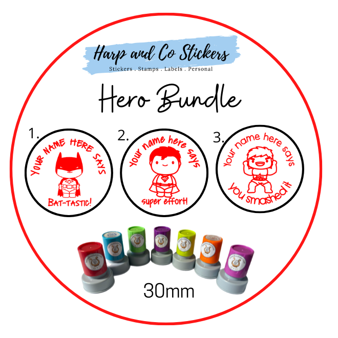 Hero Stamp Bundle