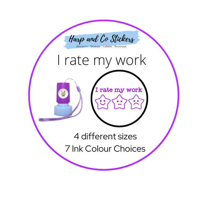 I rate my work