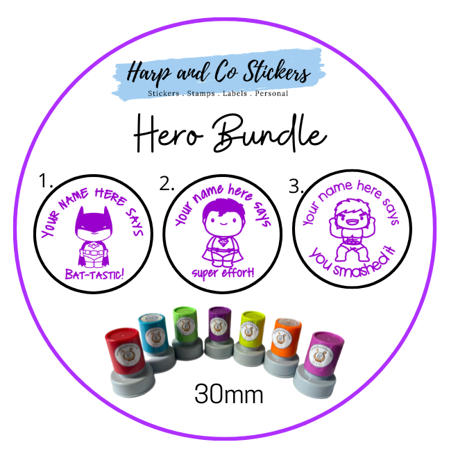 Hero Stamp Bundle