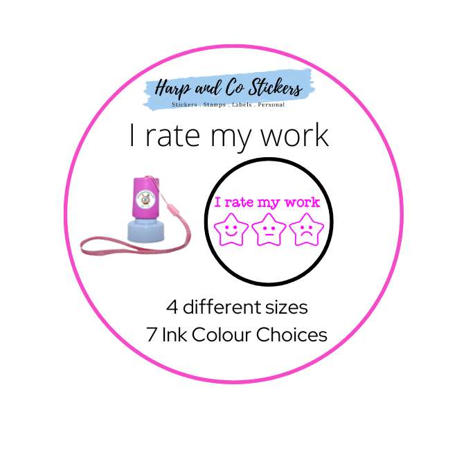 I rate my work