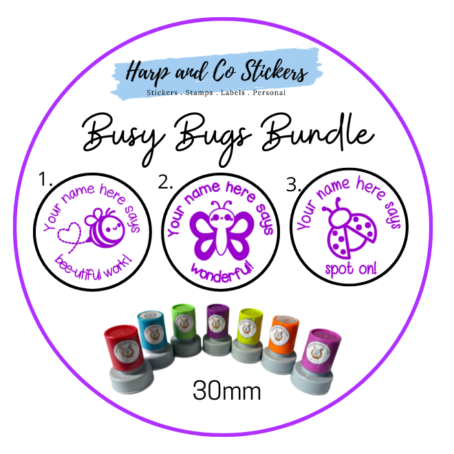 Busy Bug Stamp Bundle