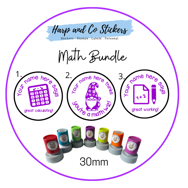 Math Stamp Bundle
