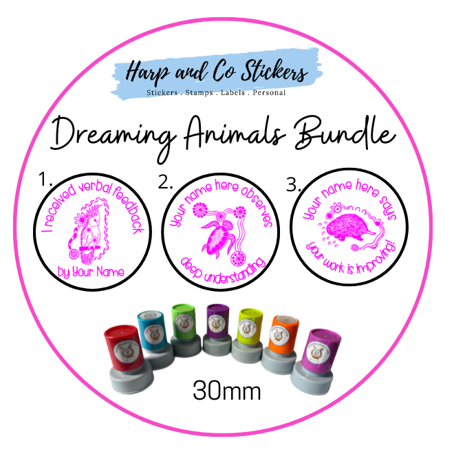 Dreaming Animals Stamp Bundle
