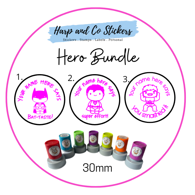 Hero Stamp Bundle