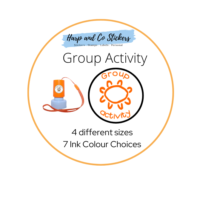 Group Activity — Harp & Co Stickers