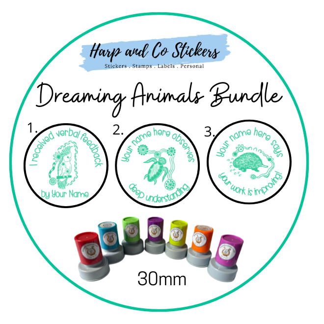 Dreaming Animals Stamp Bundle