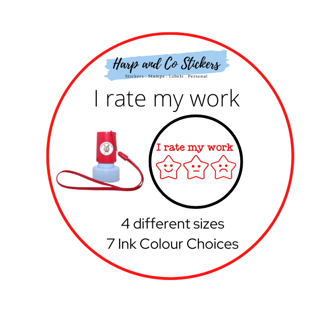 I rate my work