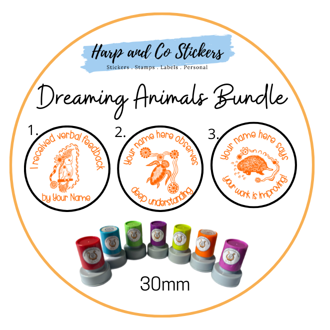 Dreaming Animals Stamp Bundle