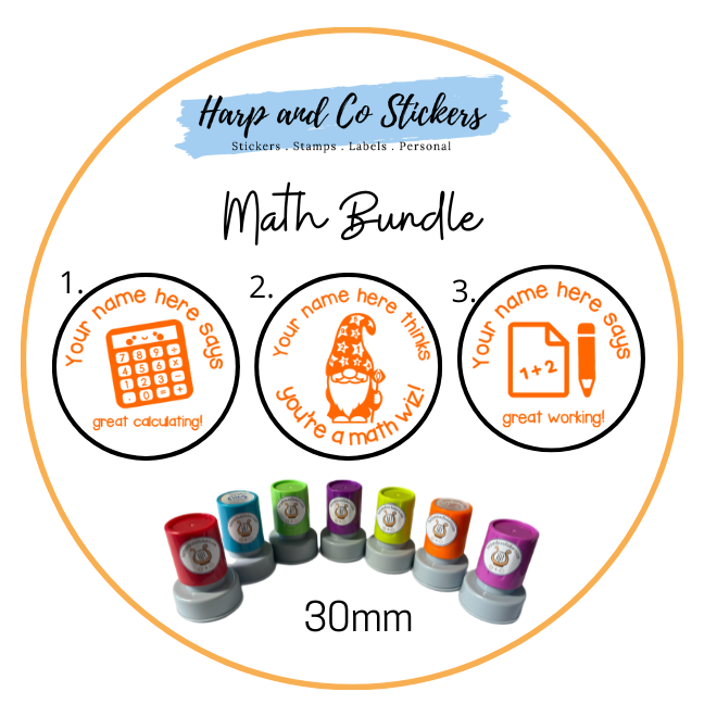 Math Stamp Bundle