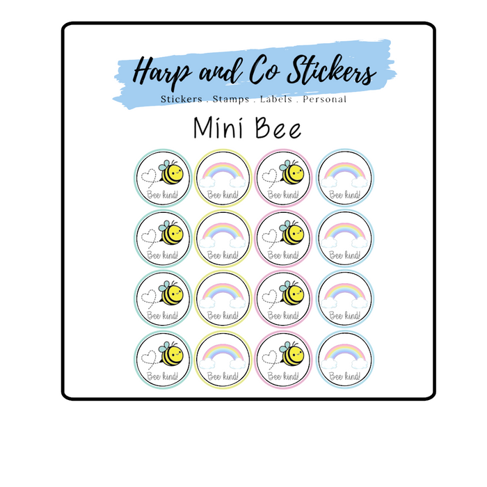 Mini stickers - Bee