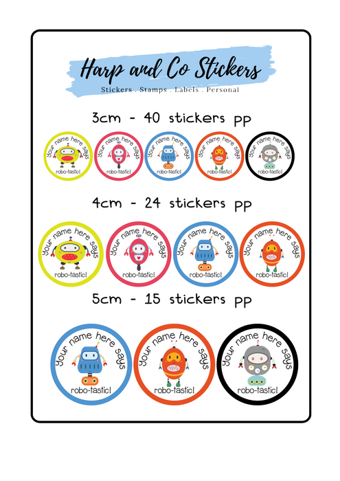 Robot Stickers