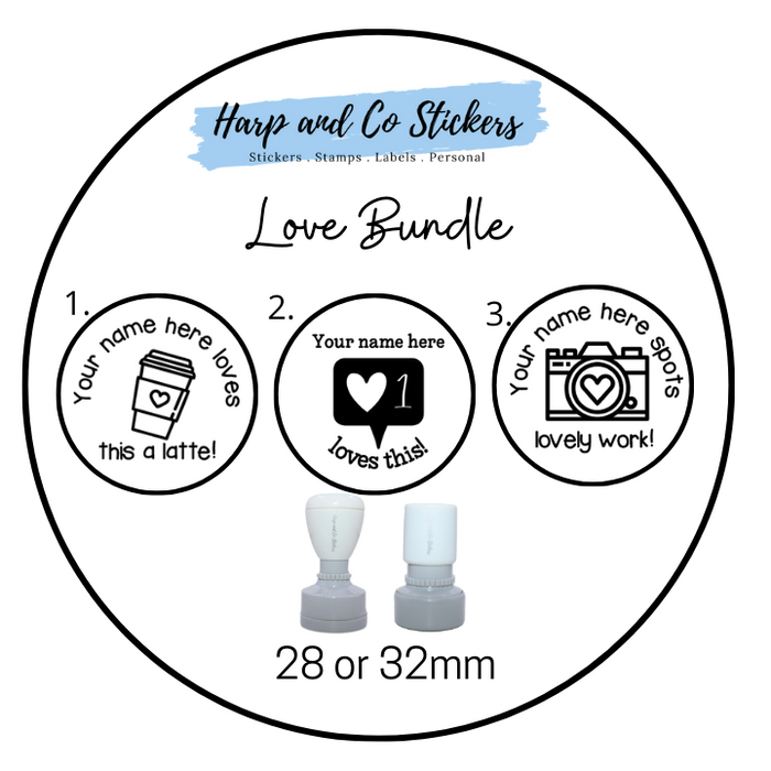 Love  Stamp Bundle