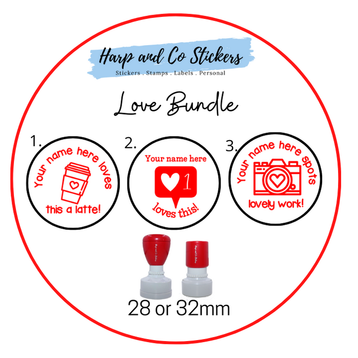 Love  Stamp Bundle