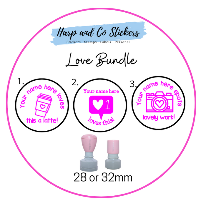 Love  Stamp Bundle