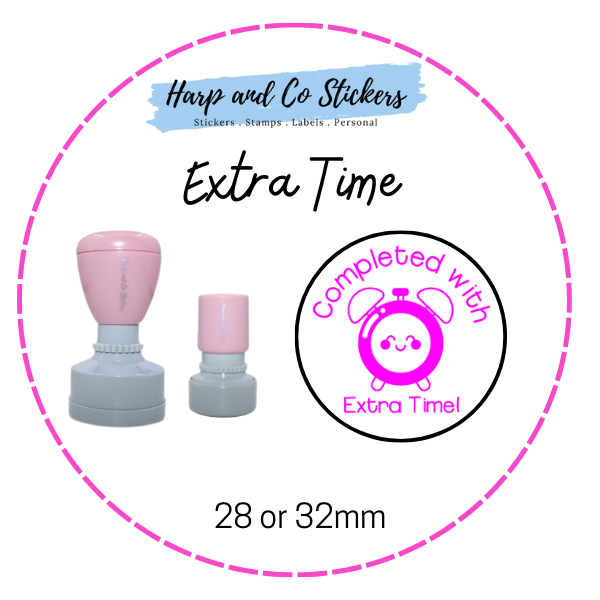 28 or 32mm Round Stamp - Completed with extra time