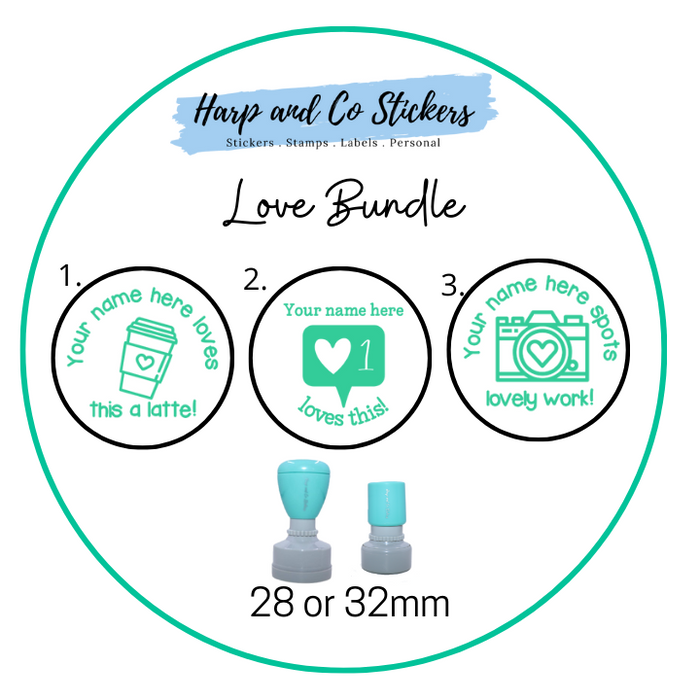 Love  Stamp Bundle