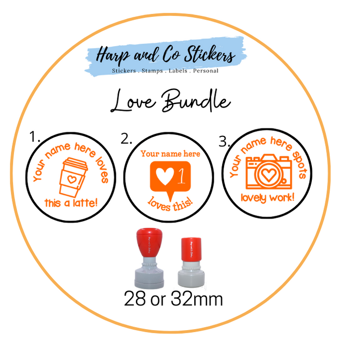 Love  Stamp Bundle