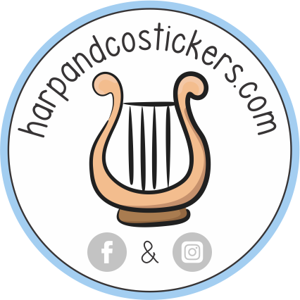 Personalised stickers - Mushrooms