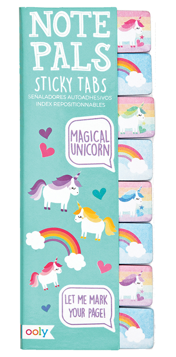 Ooly Note Pads Sticky Tabs- Magical Unicorn