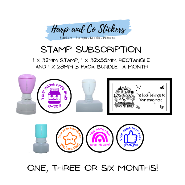 6 Month - Ultimate Stamp Subscription Pack